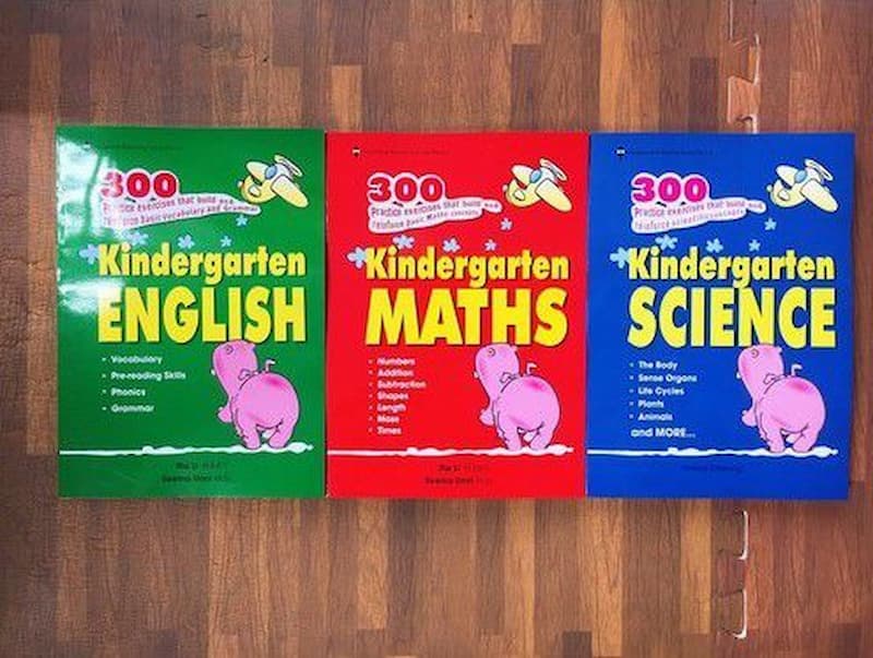 Bộ sách Math for Kinder gadern 